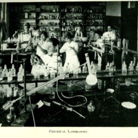 1905 Nashville Bible School, later David Lipscomb College chemistry class 